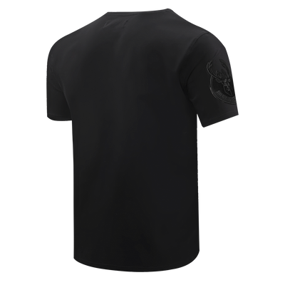 Mens Milwaukee Bucks Classic Triple Black T-Shirt