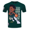 Mens Milwaukee Bucks Giannis Remix Avatar T-Shirt