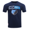 Mens Memphis Grizllies Split Logo T-Shirt