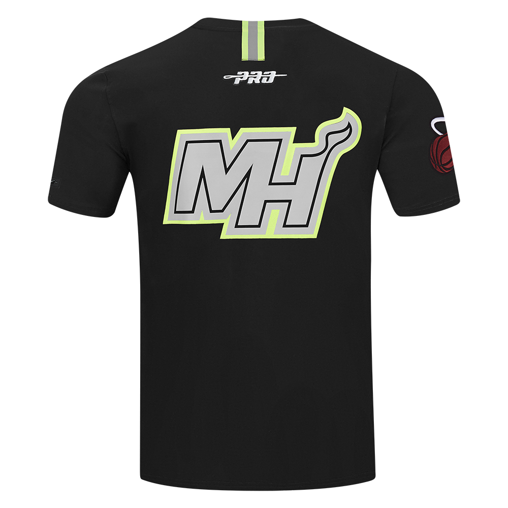 Mens Miami Heat Hi-Vis T-Shirt