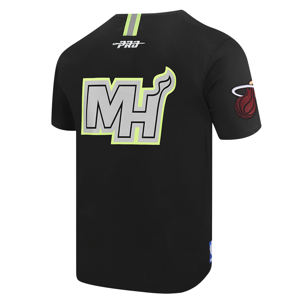 Mens Miami Heat Hi-Vis T-Shirt