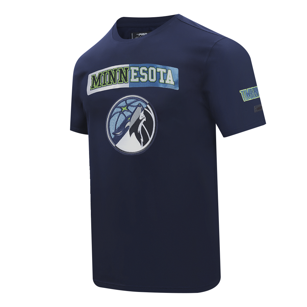 Mens Minnesota Timberwolves Split Logo T-Shirt