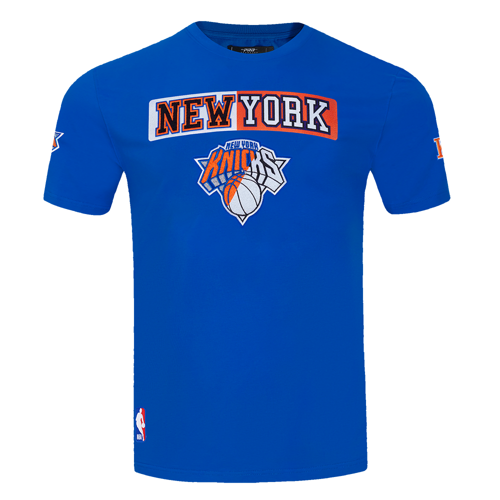 Mens New York Knicks Split Logo T-Shirt