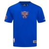 Mens New York Knicks Paradise Drop Shoulder T-Shirt