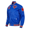 Mens New York Knicks Classic Retro Satin Jacket