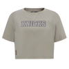 Womens New York Knicks Classic Neutral Boxy T-Shirt