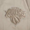 Womens New York Knicks Classic Neutral Twill Jacket