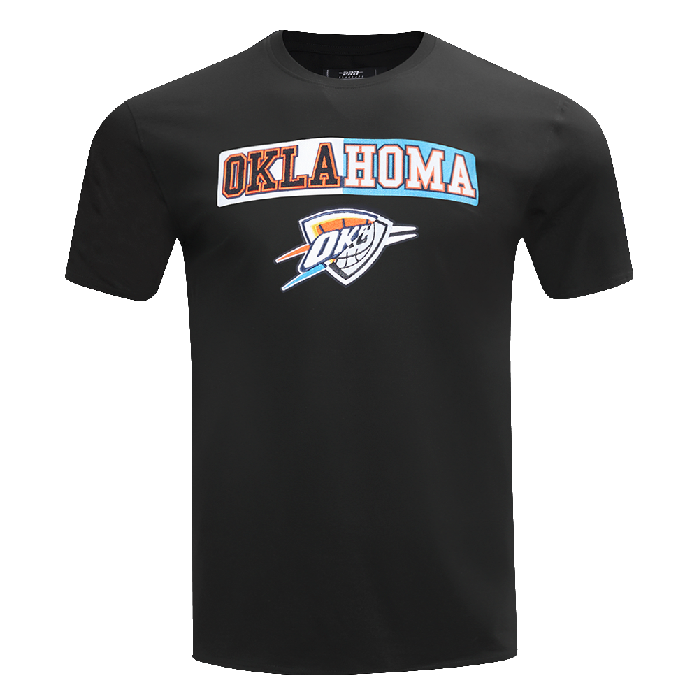 Mens Oklahoma City Thunder Split Logo T-Shirt