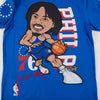 Mens Philadelphia 76ers Tyrese Maxey Remix Avatar T-Shirt