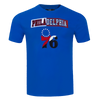 Mens Phalidelhpia 76ers Split Logo T-Shirt