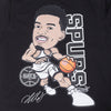 Mens San Antonio Spurs Wembanyama Remix Avatar T-Shirt