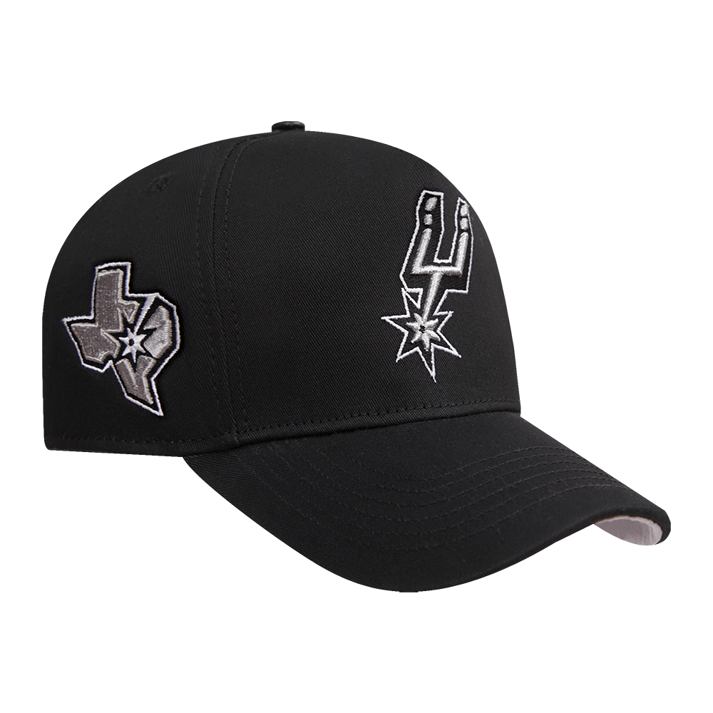 Mens San Antonio Spurs Classic Logo Snapback Cap