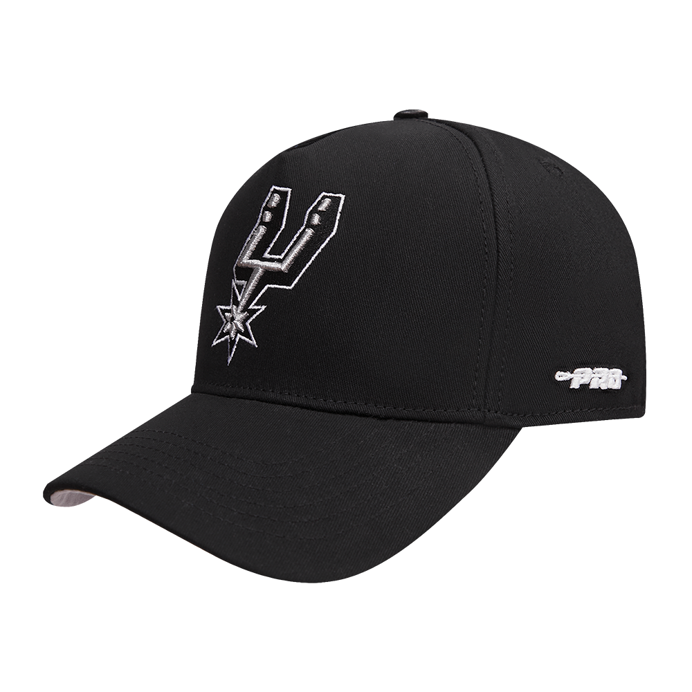 Mens San Antonio Spurs Classic Logo Snapback Cap