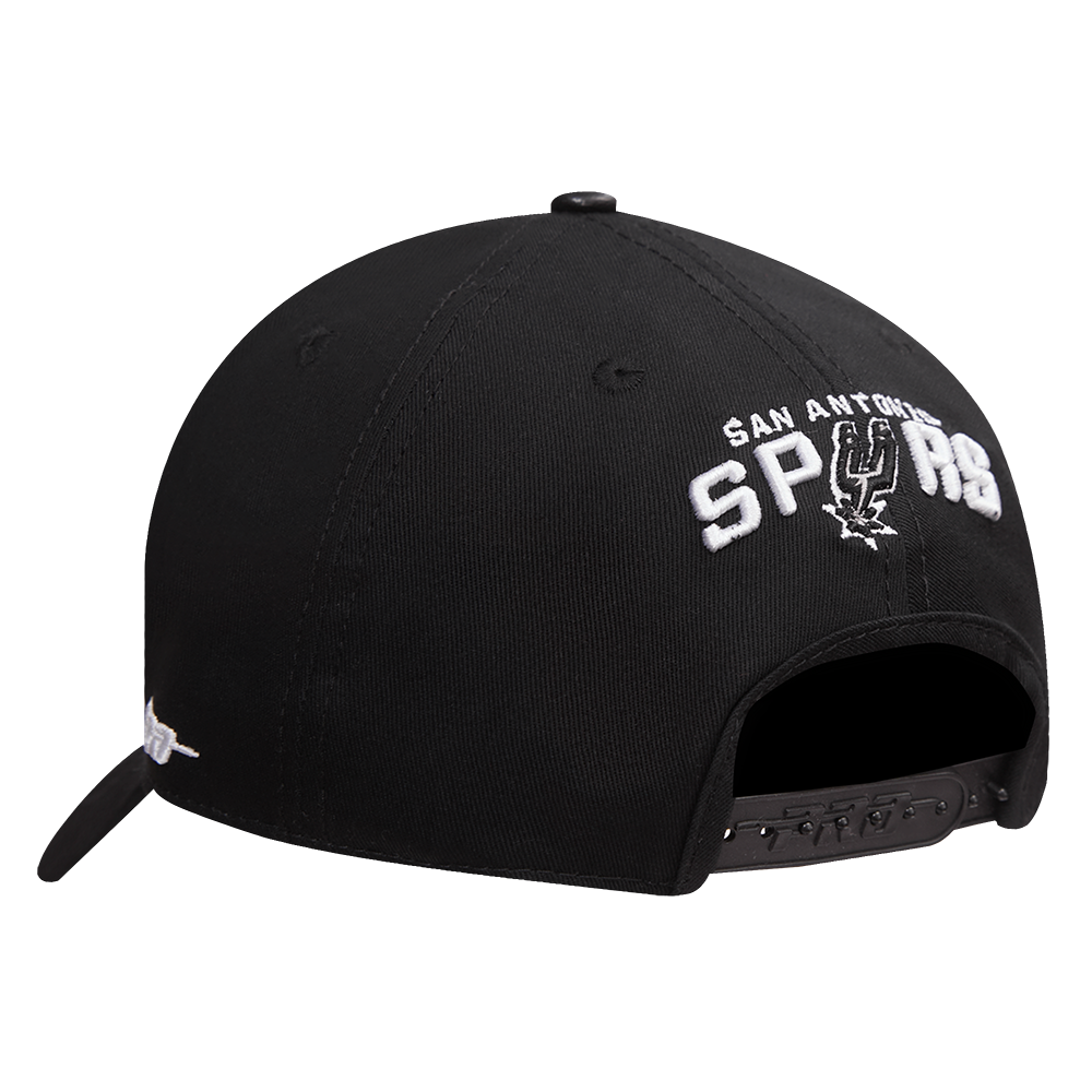 Mens San Antonio Spurs Classic Logo Snapback Cap