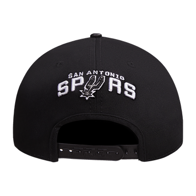 Mens San Antonio Spurs Classic Logo Snapback Cap