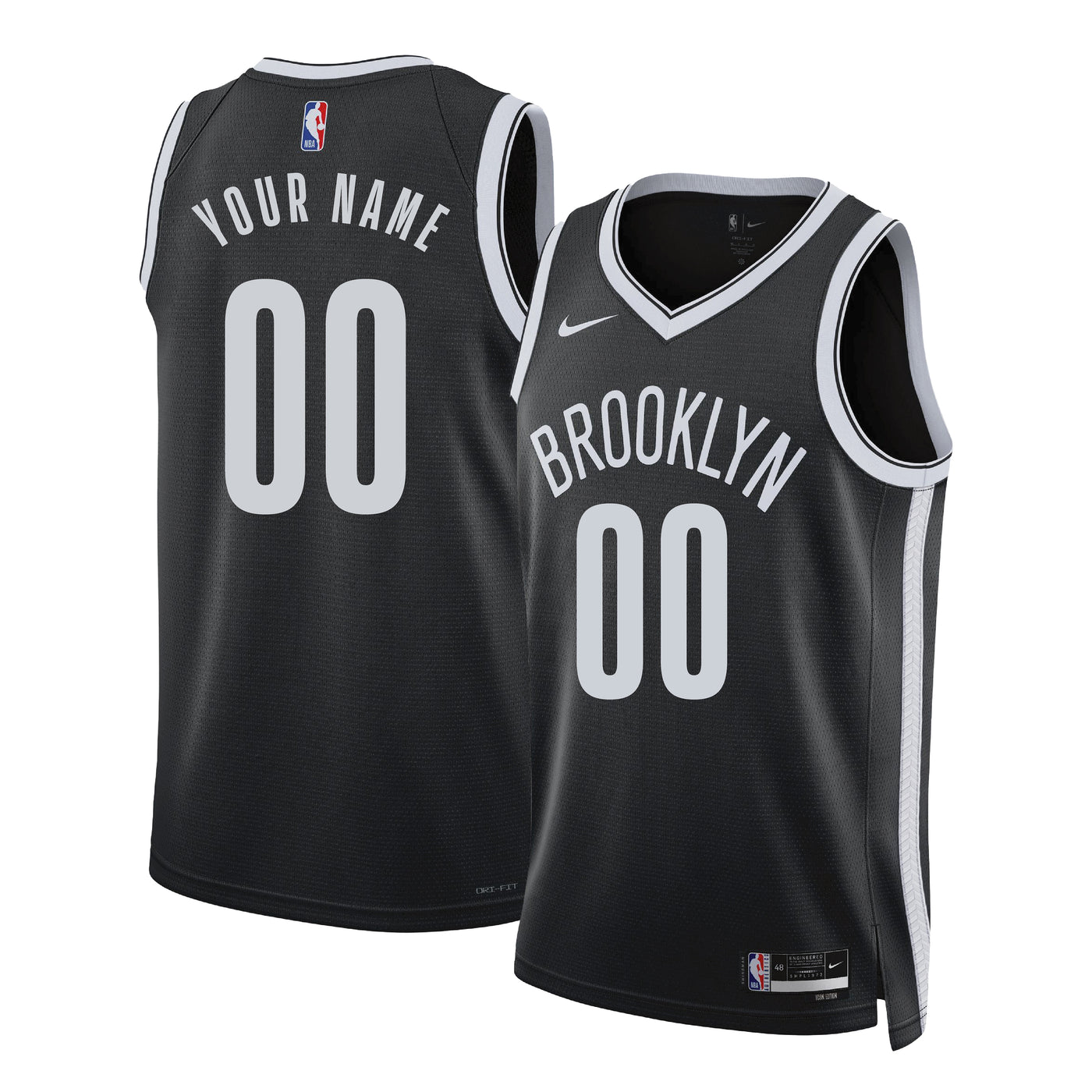 Brooklyn Nets Swingman Icon Replica Custom Jersey