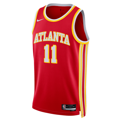 Mens Atlanta Hawks Trae Young Icon Swingman Replica Jersey