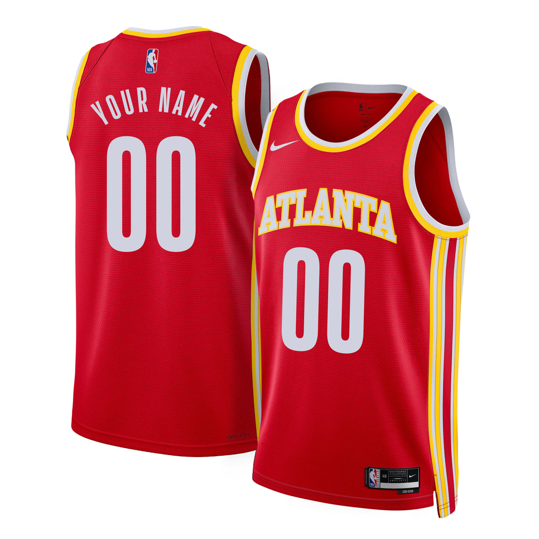 Shop Mens Atlanta Hawks Swingman Icon Edition Custom Jersey 22