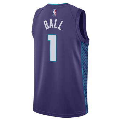 Mens Charlotte Hornets Lamelo Ball Statement Jersey Replica Jersey