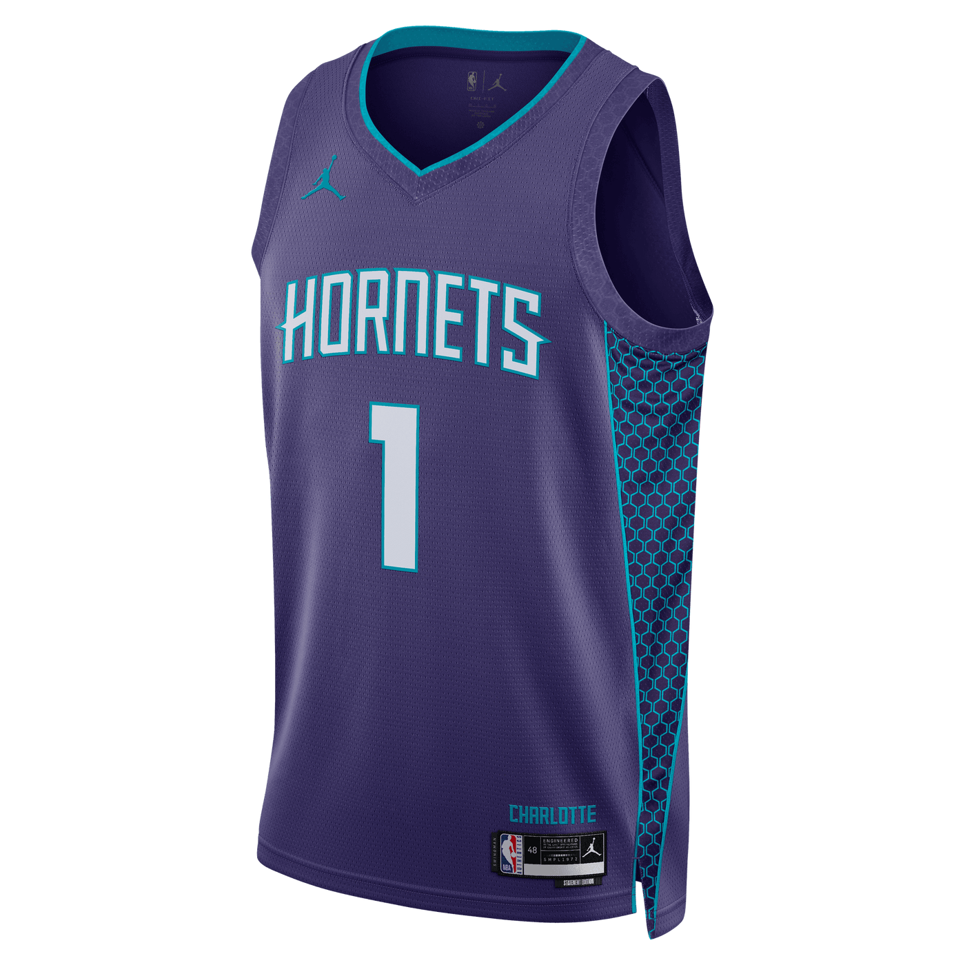 Shop Mens Charlotte Hornets Lamelo Ball Statement Jersey Replica