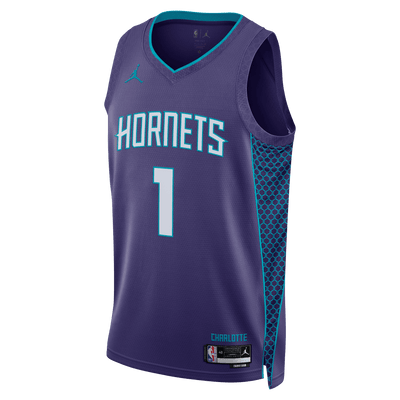 Mens Charlotte Hornets Lamelo Ball Statement Jersey Replica Jersey