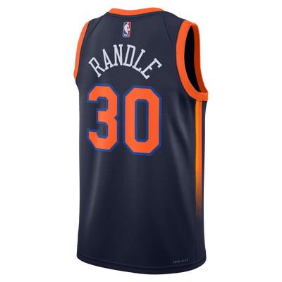 Mens New York Knicks Julius Randle Swingman Statement Replica Jersey