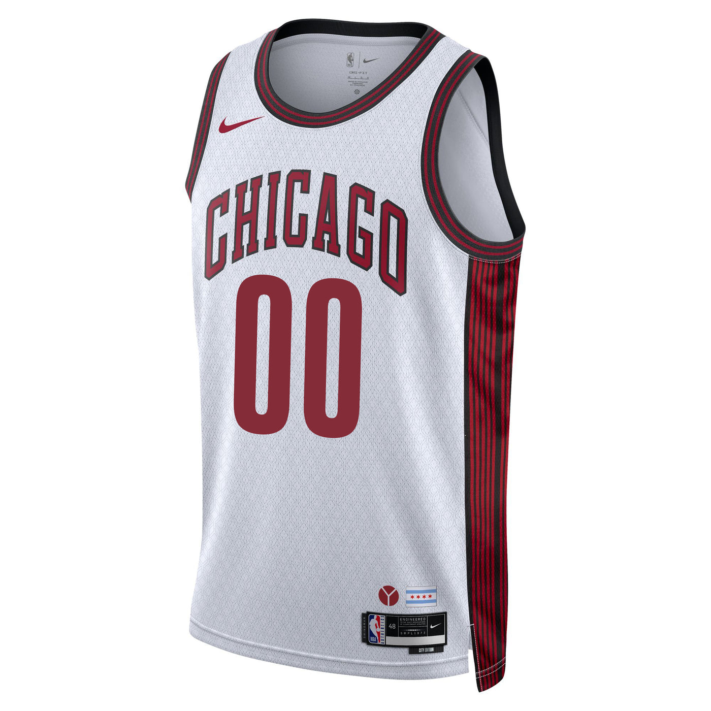 Chicago Bulls Swingman Icon Custom Jersey