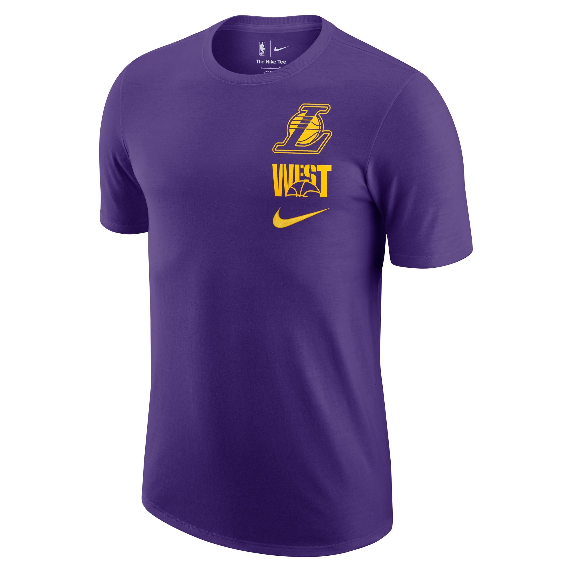 Shop Mens Los Angeles Lakers Essential Block T-Shirt Online - NBA Store  Middle East - UAE