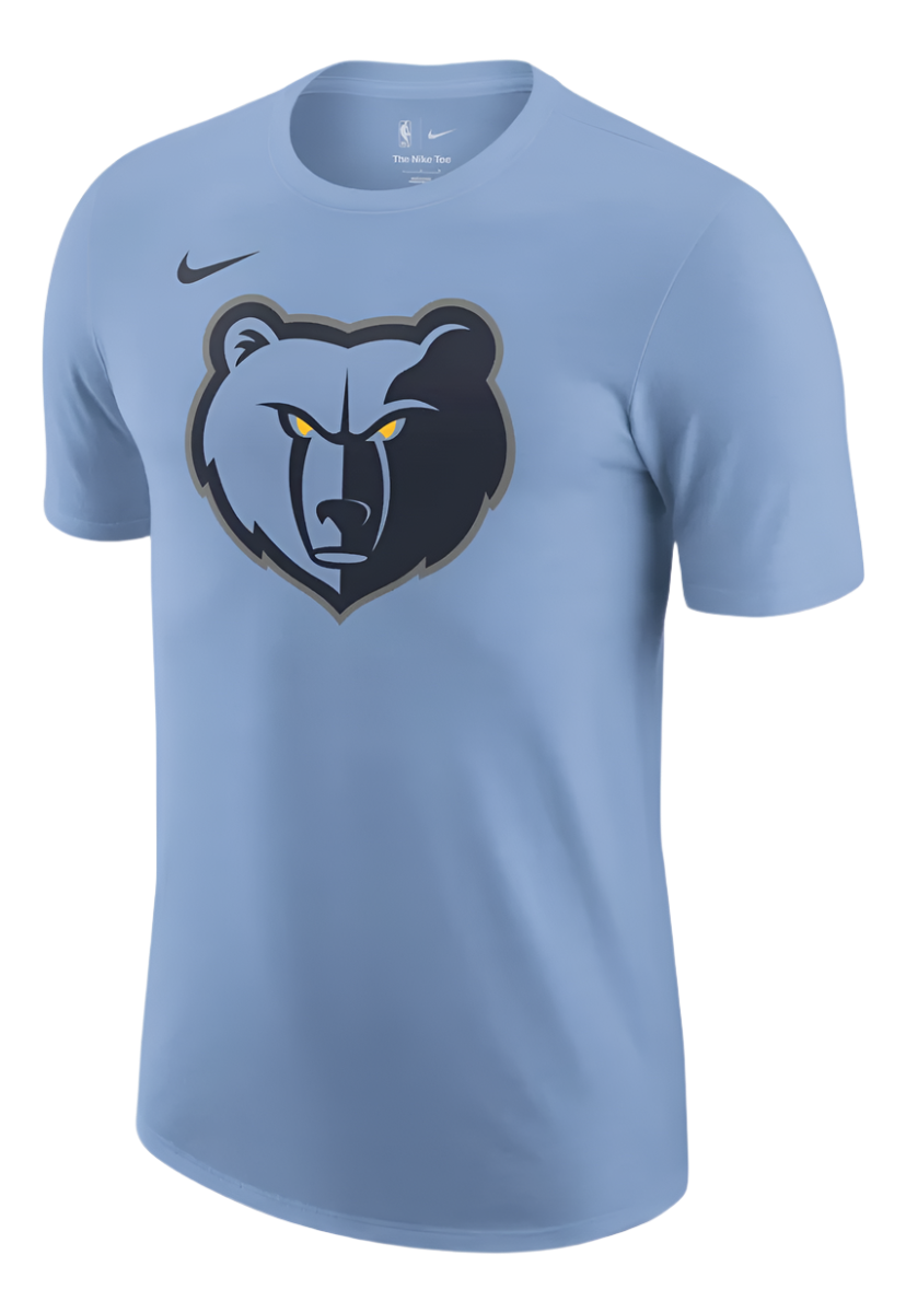 Mens Memphis Grizzlies Icon Logo T-Shirt