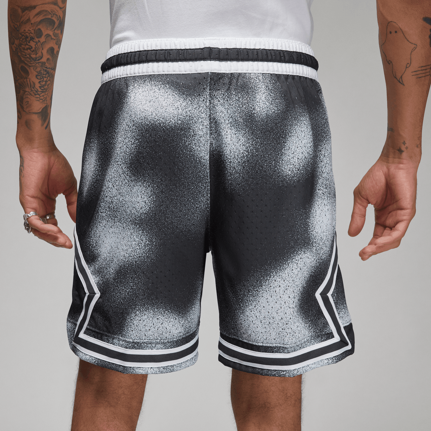 Mens Dri-Fit Sport AOP Diamond Training Shorts