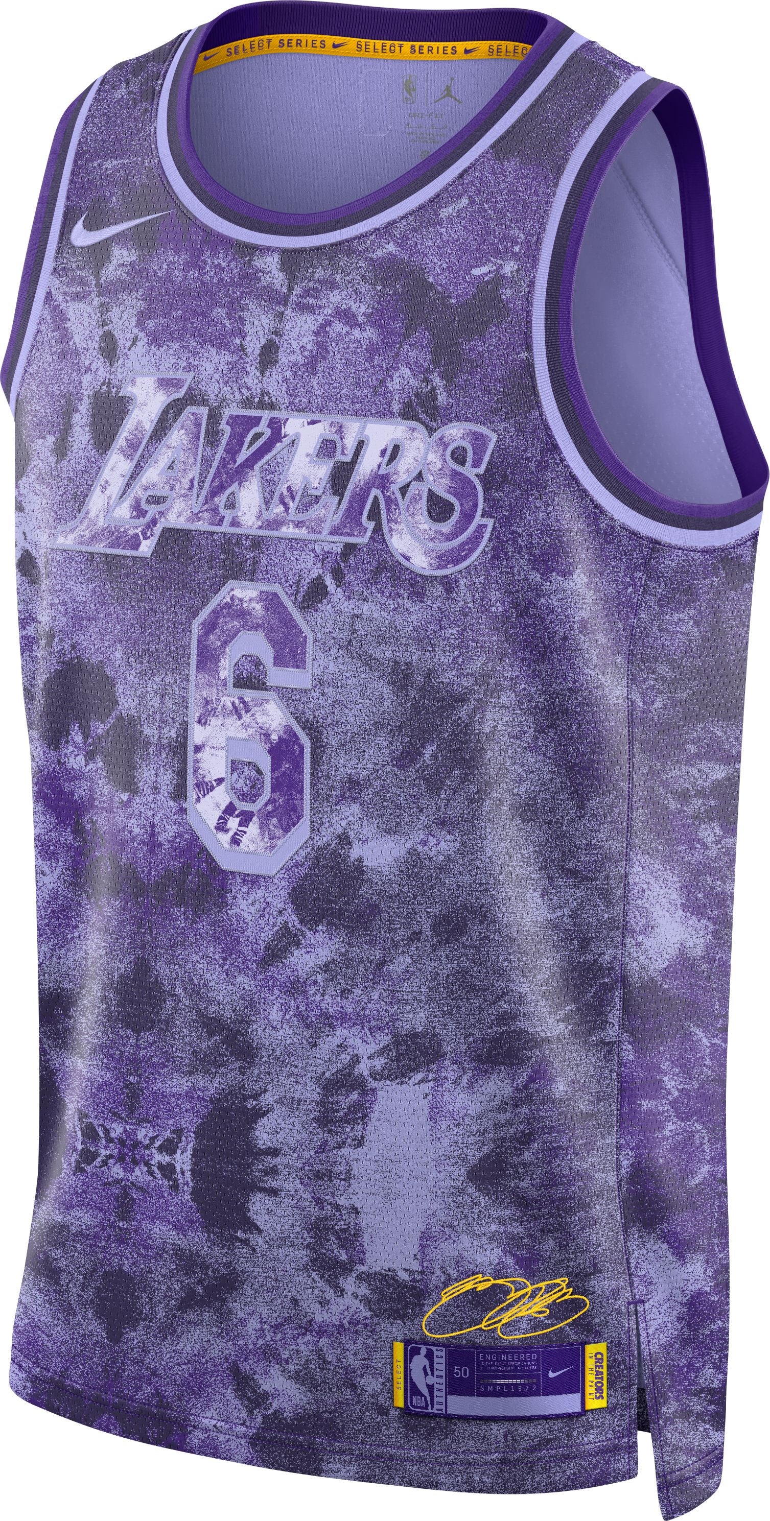 LAKERS Purple BASKETBALL JERSEY Adult Men's New Size 50 Jersey