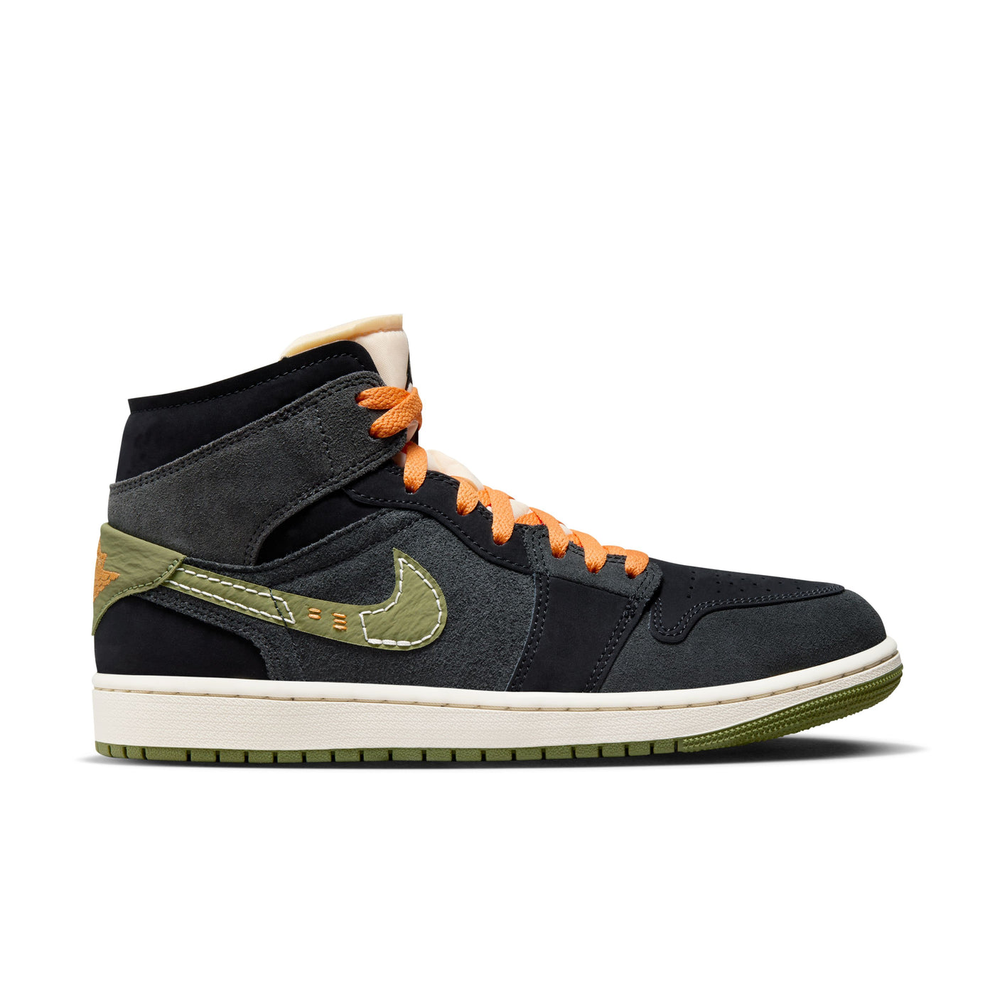 Mens Air Jordan 1 Mid SE Craft Shoe