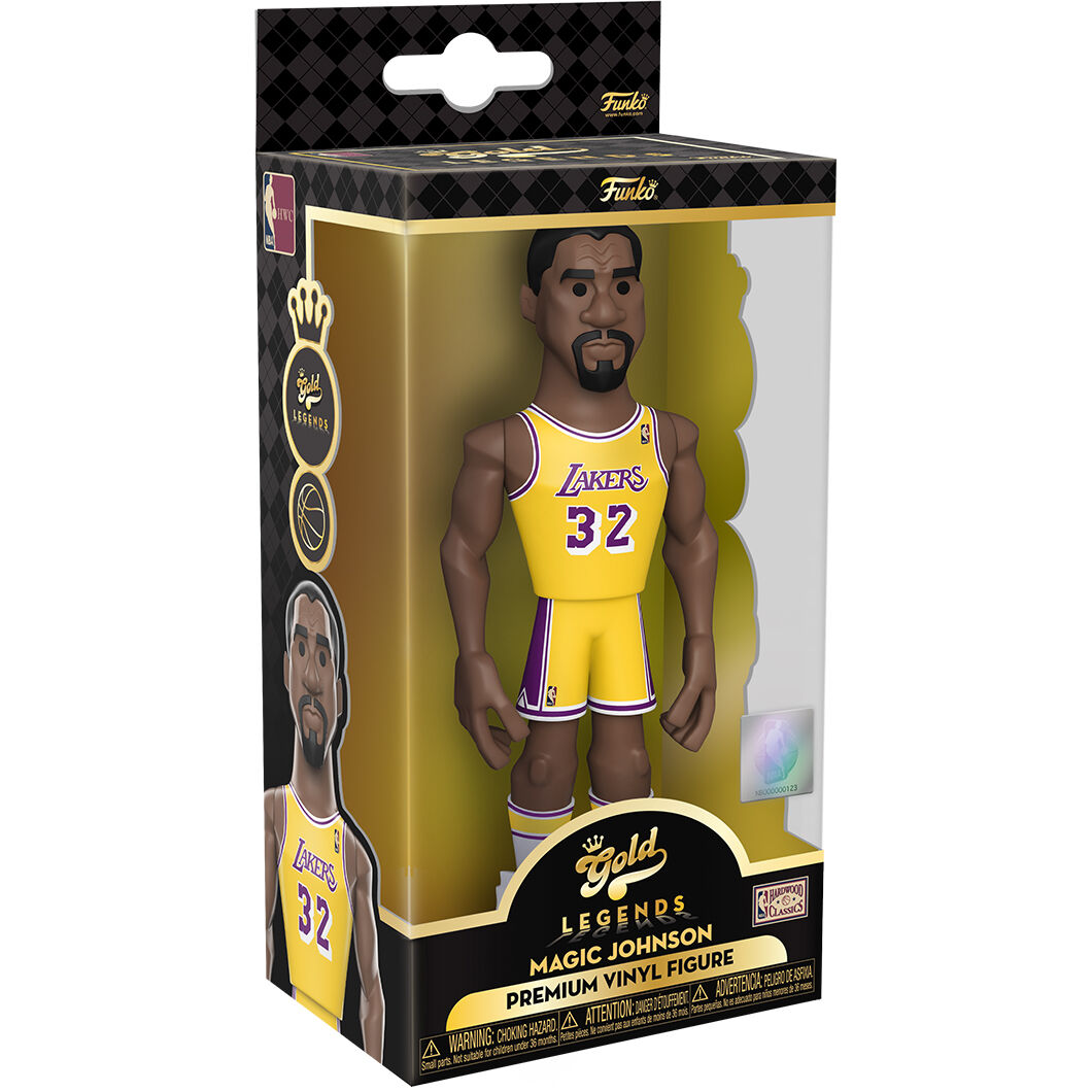 Gold 5" NBA Legends: Los Angeles Lakers - Magic Johnson