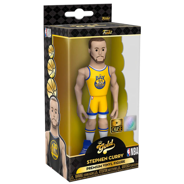 Gold 5" NBA: Golden State Warriors - Stephen Curry Figurine