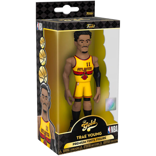 Gold 5" NBA: Atlanta Hawks- Trae Young Figurine