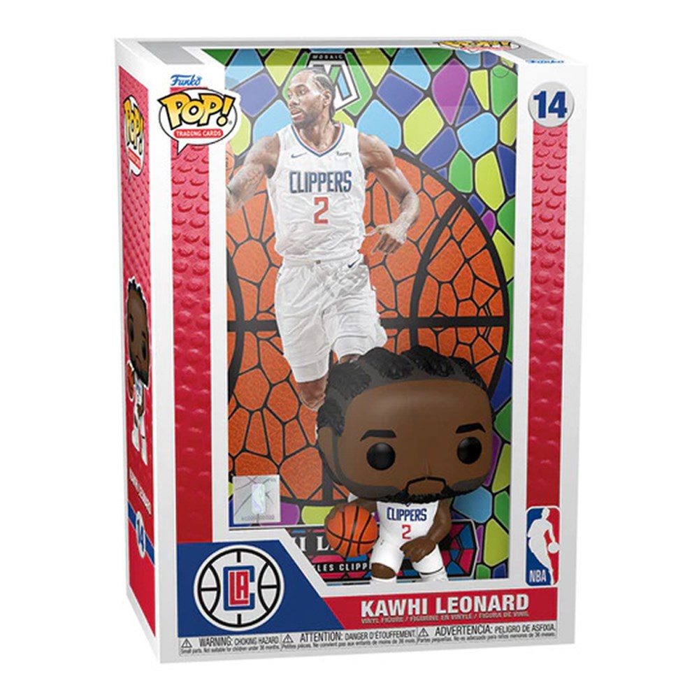 Pop Cover! NBA: Los Angeles Clippers - Kawhi Leonard Figurine