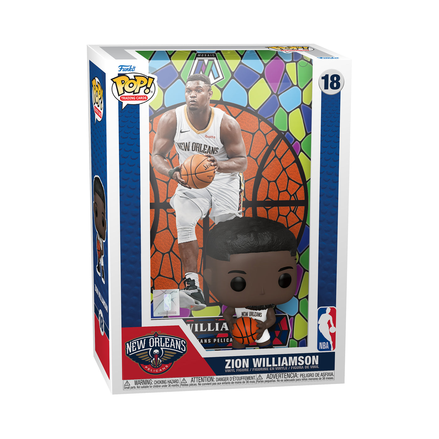 Pop Cover! NBA: New Orleans Pelicans - Zion Williamson Figurine