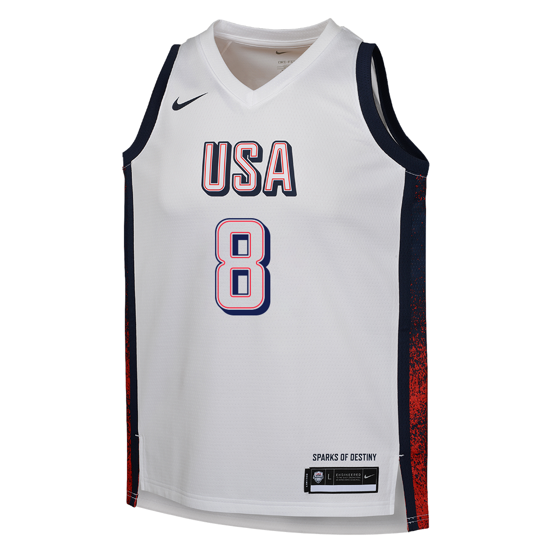 Shop Mens Kawhi Leonard USA Home White Jersey Online NBA Store Middle East UAE