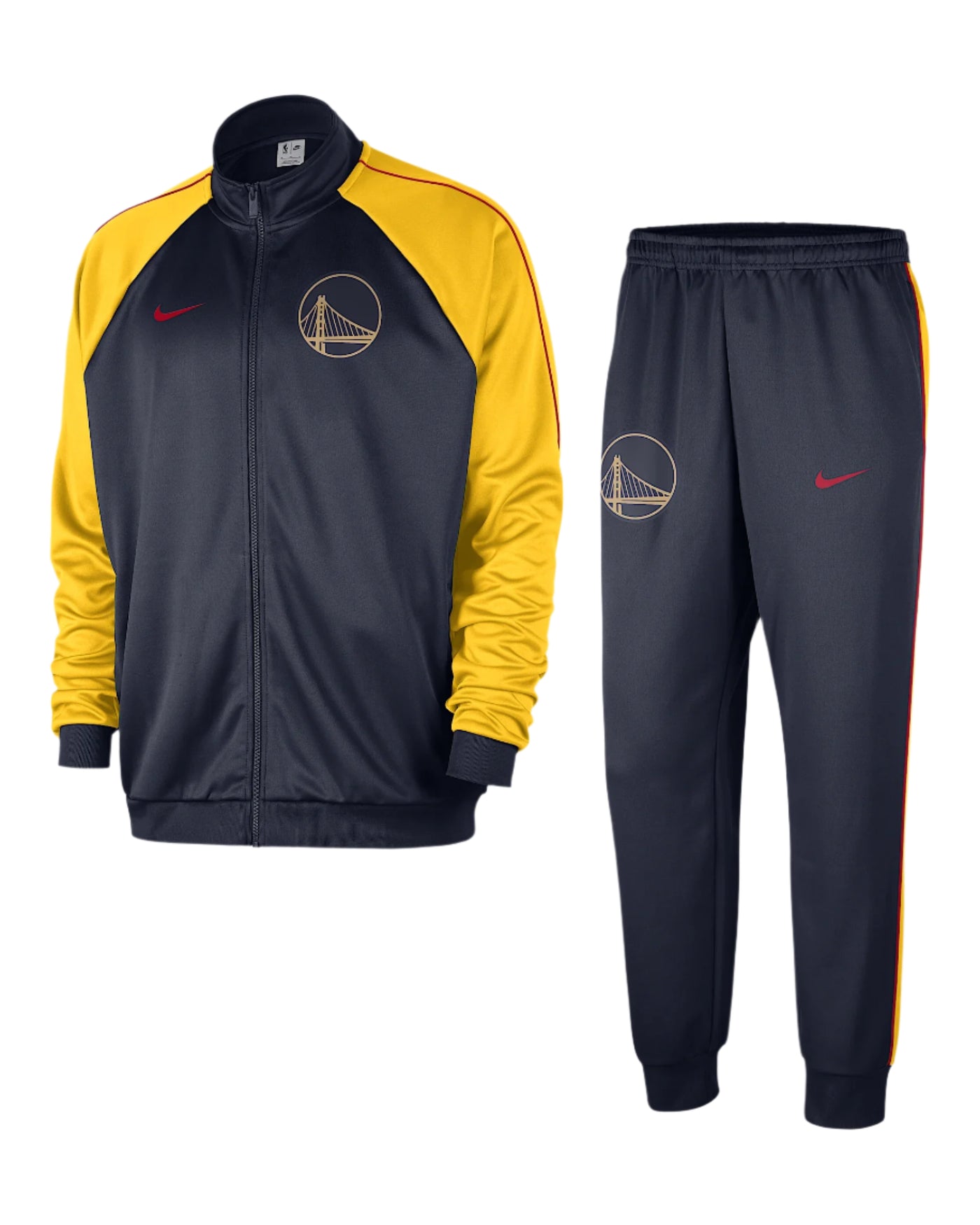 Mens Golden State Warriors CE 24 Club Courtside Tracksuit