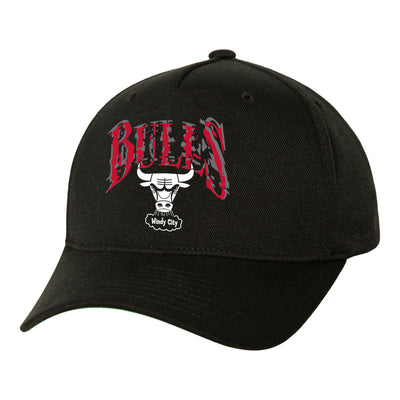 Suga Glitch Chicago Bulls Stretch Snapback Cap