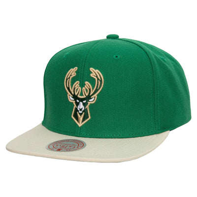 Milwaukee Bucks NBA 2 Tone 2.0 Snapback Cap