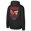 Junior Chicago Bulls Brushed Back Fleece Hoodie