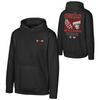 Junior Chicago Bulls Brushed Back Fleece Hoodie