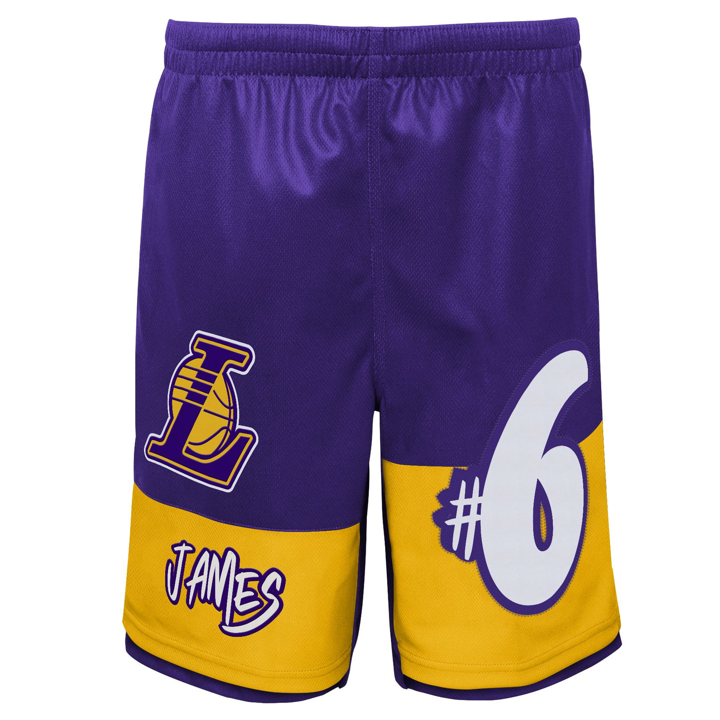 Mens LeBron James Los Angeles Lakers Shorts