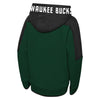Mens Milwaukee Bucks Giannis Post Up Full Zip Hoodie