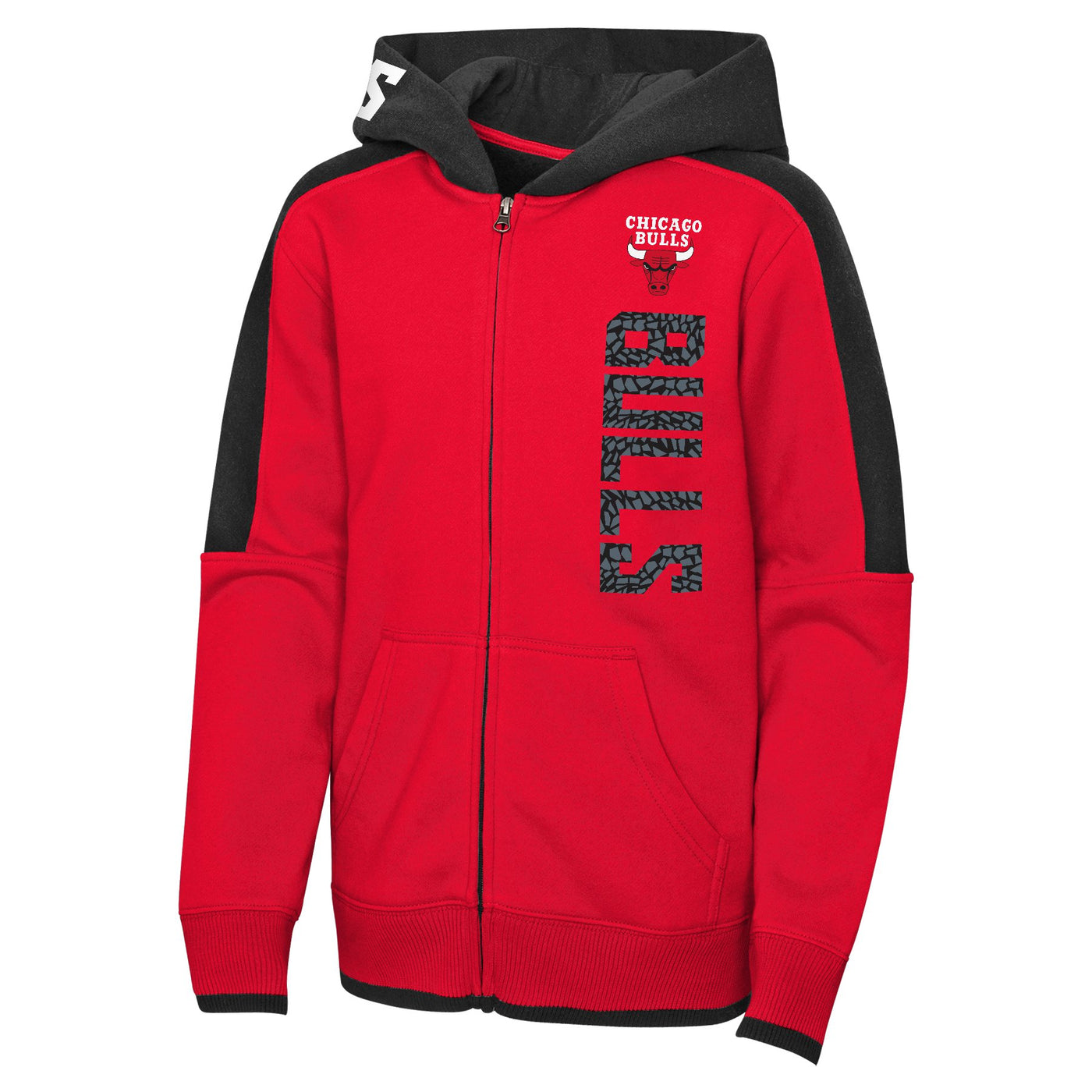 Mens Chicago Bulls Zach Lavine Post Up Full Zip Hoodie