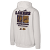 Mens Los Angeles Lakers Brushed Back Fleece Hoodie