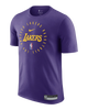 Mens Los Angeles Lakers Icon Practice24 T-Shirt