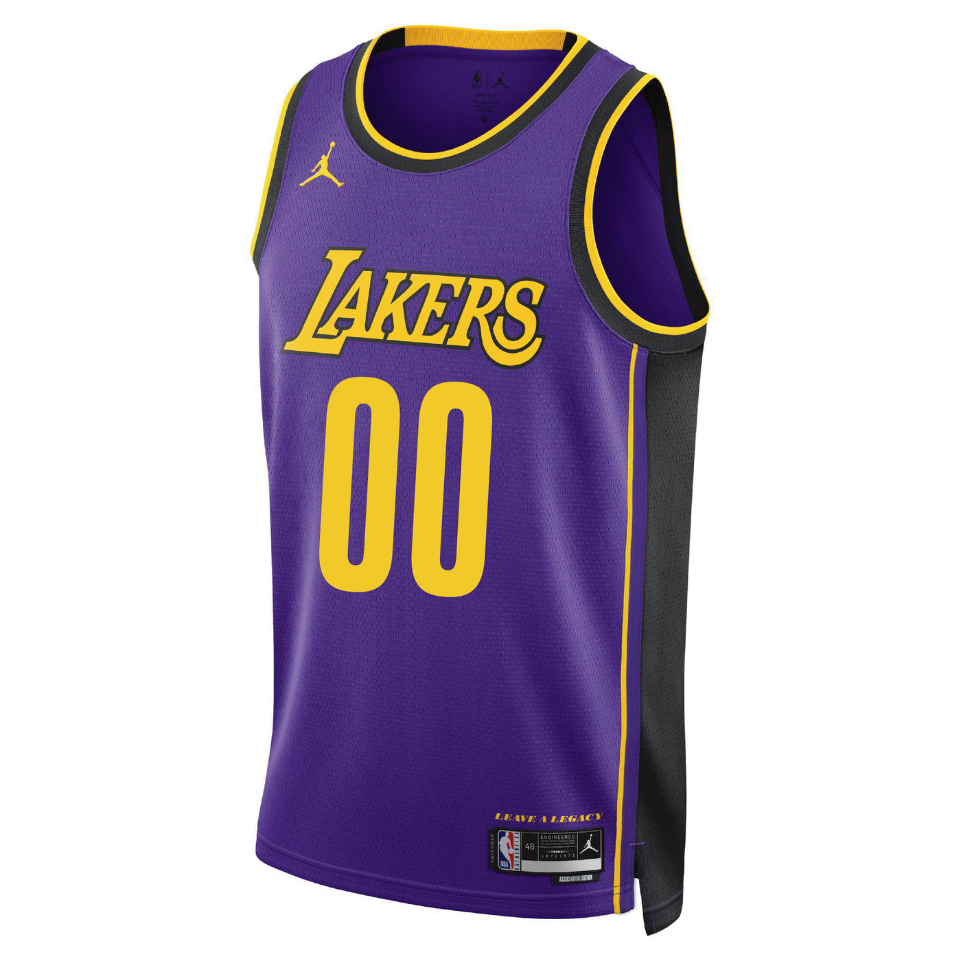 Junior Los Angeles Lakers Statement Swingman Replica Custom Jersey