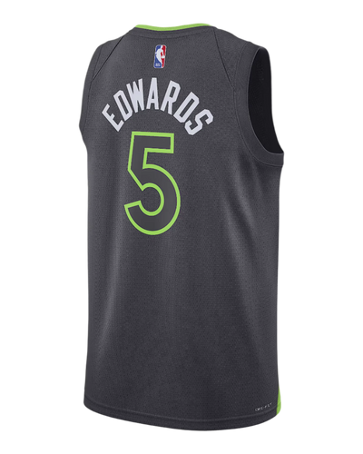 Mens Minnesota Timberwolves Anthony Edwards Statement Replika Jersey